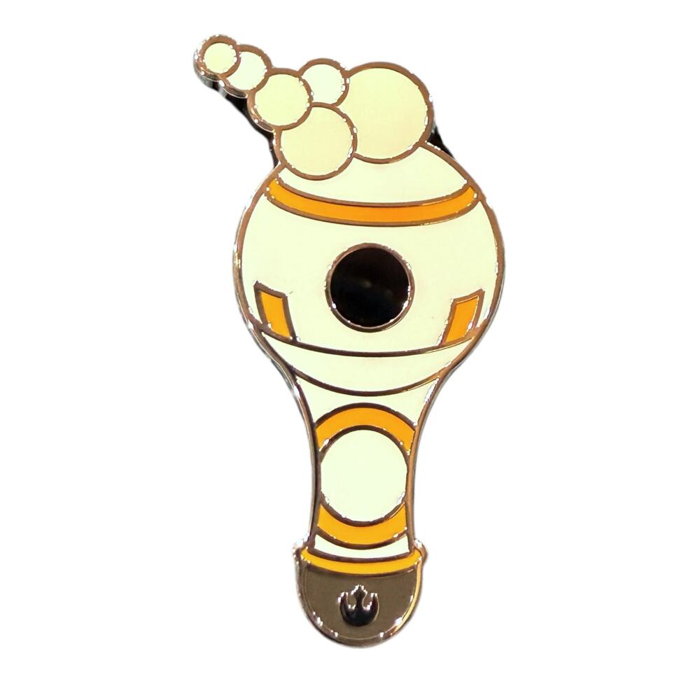 Disneyland BB-8 Bubble Wand Hidden Mickey Disney 2025 Pin Wave‎ B Star Wars New
